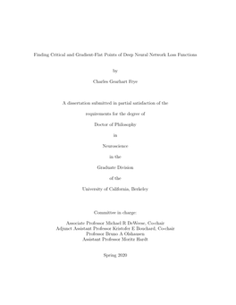 Finding Critical and Gradient-Flat Points of Deep Neural Network Loss Functions