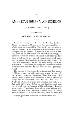 American Journal of Science