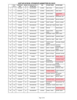 Final Crn 2019 Admissions Updated(2)