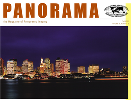 The Magazine of Panoramic Imaging