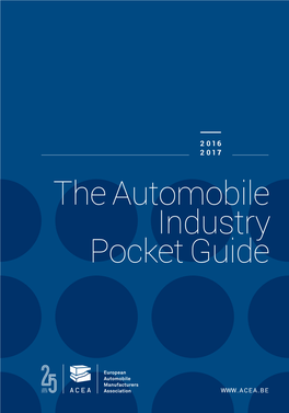 ACEA Automobile Industry Pocket Guide 2016-2017