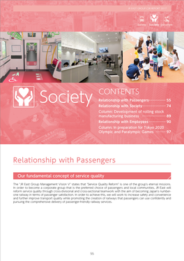 Society Relationship with Passengers …………… 55