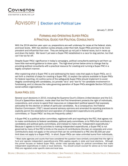 ADVISORY |Election and Political