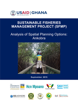 (SFMP) Analysis of Spatial Planning Options: Ankobra