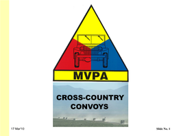 MVPA Convoys Slide Master