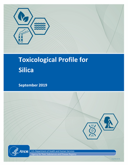 Toxicological Profile for Silica Released for Public Comment in 2017