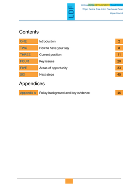 Wigan Central Area Action Plan Issues Paper Wigan Council LDF