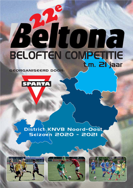 Beltona Beloften Competitie Gids 2020-2021