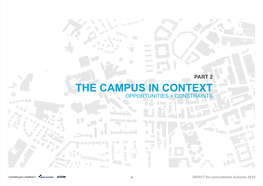 The Campus in Context Opportunities + Constraints