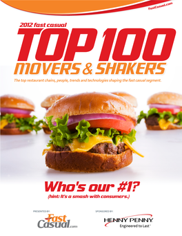 Who's Our #1? (Hint: It's a Smash with Consumers.)