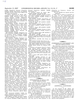 CONGRESSIONAL RECORD—SENATE, Vol. 153, Pt. 17