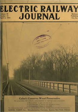 ELECTRIC RAILWAY JOURNAL [April 3, 1915 Jdddffldrrr'drrdddddrrrdrraddddndpddddddddcdnnndddddddddddddnnad