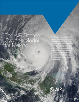 The Air Tropical Cyclone Model for Mexico