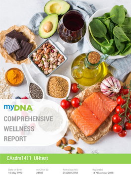 Comprehensive Wellness Report