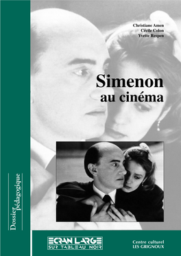 Simenon Au Cinéma Pédagogique Dossier