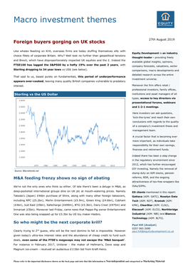 Equity Developement Template