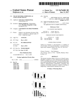 (12) United States Patent (10) Patent No.: US 9,676.801 B2 Meijboom Et Al