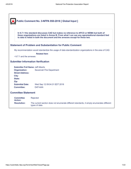 Public Comment No. 3-NFPA 950-2018 [ Global Input ] Statement