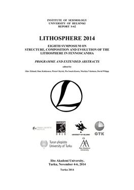 Lithosphere 2014