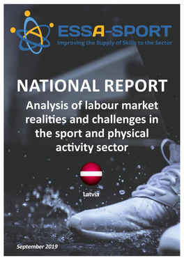 A EUROPEAN SECTOR SKILLS ALLIANCE for SPORT and PHYSICAL ACTIVITY (ESSA-Sport)