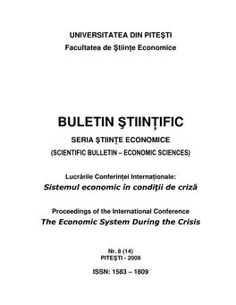 Buletin Ştiin Ific