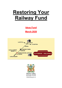 Restoring Your Railway Fund