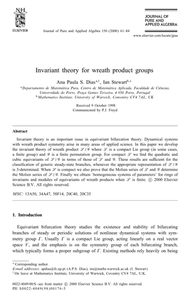 Invariant Theory for Wreath Product Groups