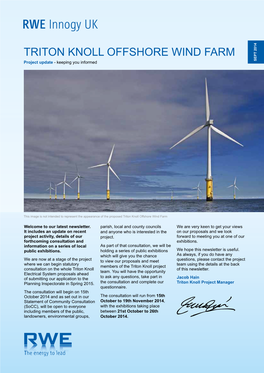 Triton Knoll Offshore Wind Farm to the National Grid