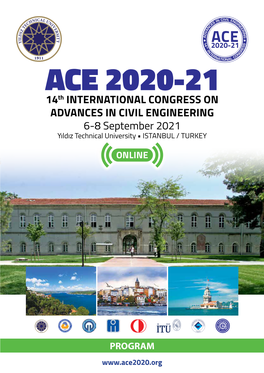 14Th INTERNATIONAL CONGRESS on ADVANCES in CIVIL