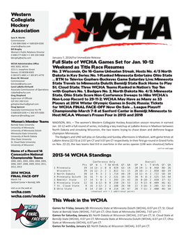 Western Collegiate Hockey Association Sara R