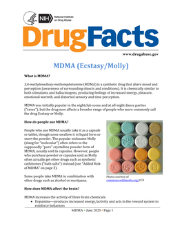 MDMA (Ecstasy/Molly)