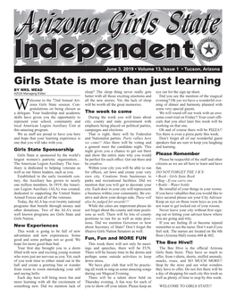 Girls State Is More Than Just Learning by MRS