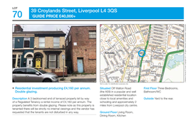 39 Croylands Street, Liverpool L4 3QS 11 Broughton Drive, Grassendale