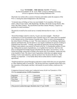 1914 to 1939 Social Survey