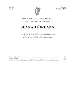 Seanad Éireann