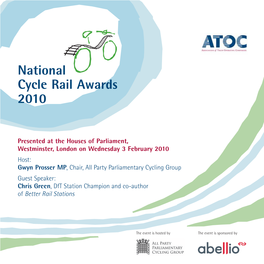 National Cycle Rail Awards 2010