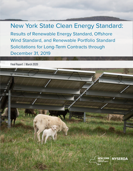 New York State Clean Energy Standard