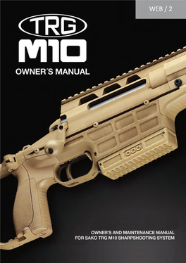 TRG M10 Instruction Manual.Pdf