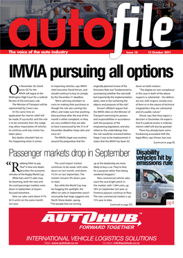 IMVIA Pursuing All Options