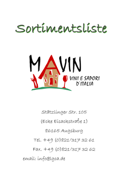 86165 Augsburg Tel. +49 (0)821/317 32 61 Fax