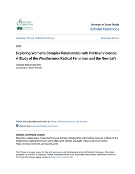 Exploring Women's Complex Relationship with Political Violence