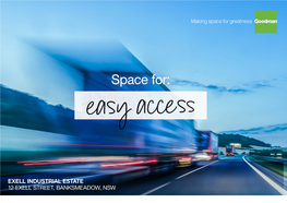 Spacespace For:For: Easygoing Access Places