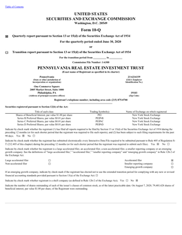 UNITED STATES SECURITIES and EXCHANGE COMMISSION Form