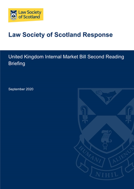 Law Society of Scotland Response