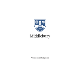 Middlebury Visual Identity System