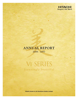 Annual Report 2006-2007