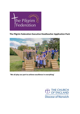 The Pilgrim Federation Executive Headteacher Application Pack