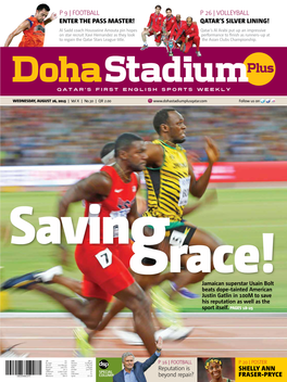 SHELLY ANN FRASER-PRYCE P 26 | VOLLEYBALL Qatar's SILVER