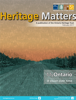 Myontario a Vision Over Time