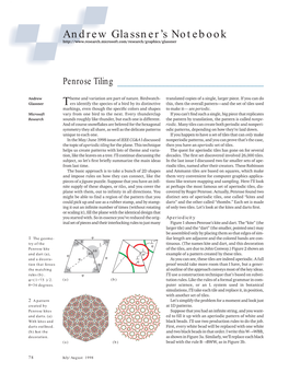 Penrose Tiling.Pdf